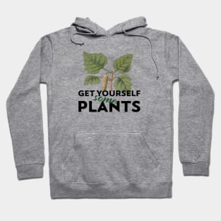 Plants Leaf Garden Blume Design Hoodie